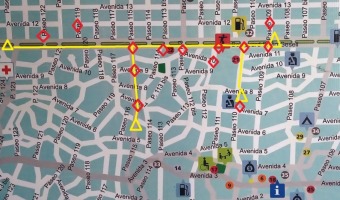 25 DE MAYO: ESTOS SERN LOS CORTES DE TRNSITO PROGRAMADOS